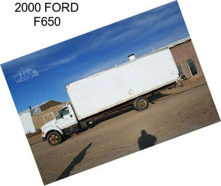 2000 FORD F650