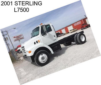 2001 STERLING L7500