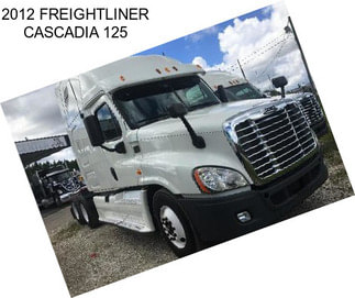 2012 FREIGHTLINER CASCADIA 125