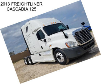 2013 FREIGHTLINER CASCADIA 125