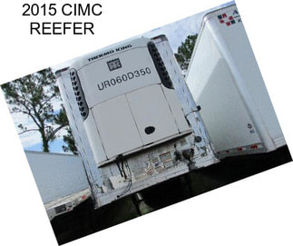 2015 CIMC REEFER