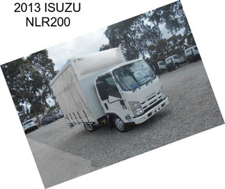 2013 ISUZU NLR200