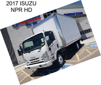 2017 ISUZU NPR HD