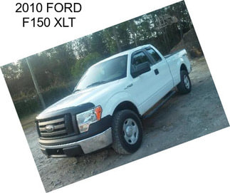 2010 FORD F150 XLT