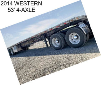 2014 WESTERN 53\' 4-AXLE