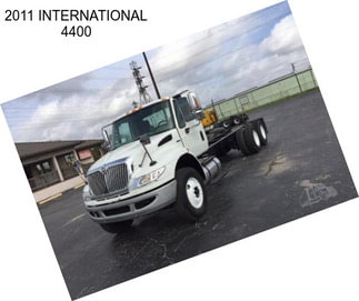 2011 INTERNATIONAL 4400