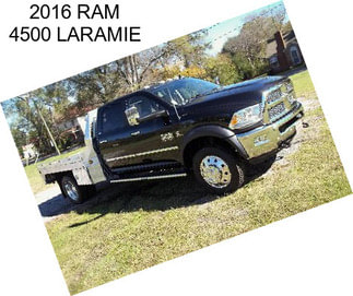 2016 RAM 4500 LARAMIE