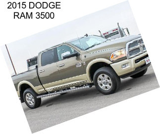 2015 DODGE RAM 3500