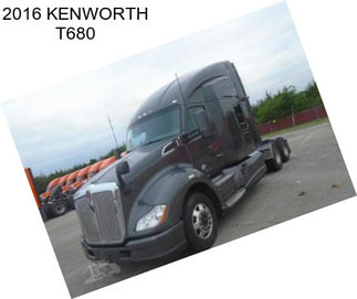 2016 KENWORTH T680