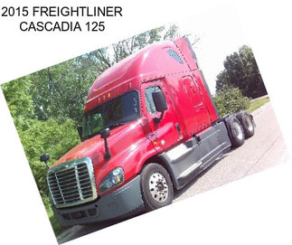 2015 FREIGHTLINER CASCADIA 125