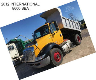 2012 INTERNATIONAL 8600 SBA