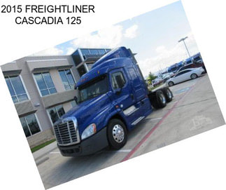 2015 FREIGHTLINER CASCADIA 125