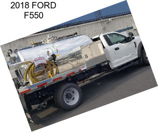 2018 FORD F550