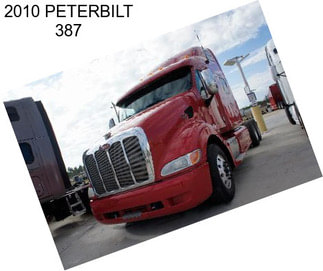 2010 PETERBILT 387