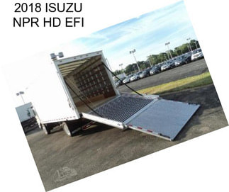 2018 ISUZU NPR HD EFI