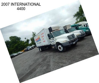 2007 INTERNATIONAL 4400