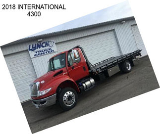 2018 INTERNATIONAL 4300