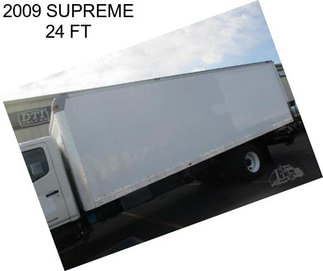 2009 SUPREME 24 FT