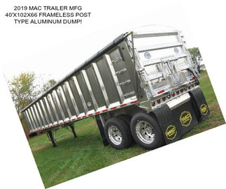 2019 MAC TRAILER MFG 40\'X102\