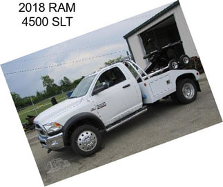 2018 RAM 4500 SLT