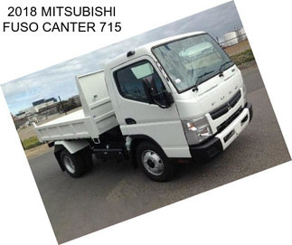 2018 MITSUBISHI FUSO CANTER 715