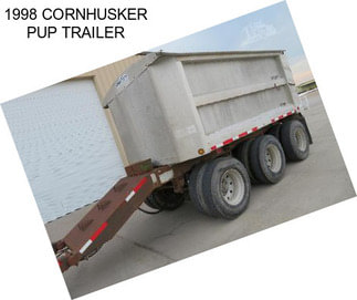 1998 CORNHUSKER PUP TRAILER