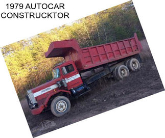 1979 AUTOCAR CONSTRUCKTOR