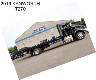 2019 KENWORTH T270