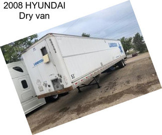 2008 HYUNDAI Dry van