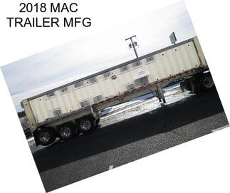 2018 MAC TRAILER MFG