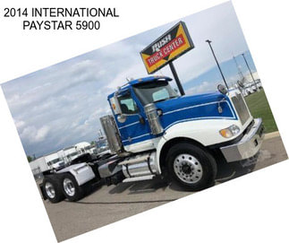 2014 INTERNATIONAL PAYSTAR 5900