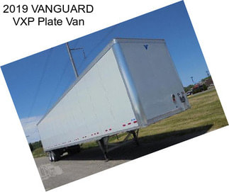 2019 VANGUARD VXP Plate Van