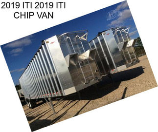 2019 ITI 2019 ITI CHIP VAN