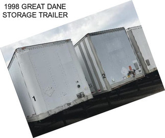 1998 GREAT DANE STORAGE TRAILER