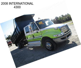 2008 INTERNATIONAL 4300