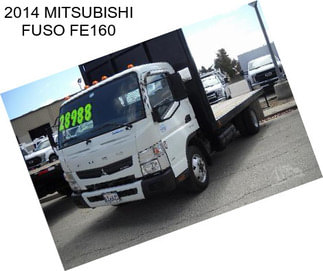 2014 MITSUBISHI FUSO FE160