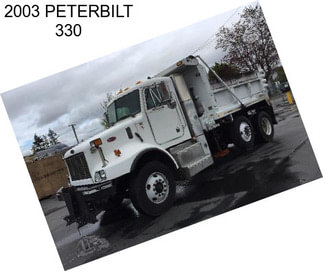 2003 PETERBILT 330