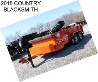 2018 COUNTRY BLACKSMITH