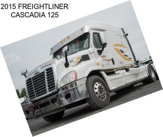 2015 FREIGHTLINER CASCADIA 125