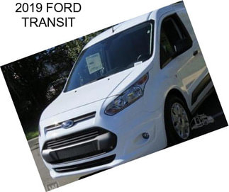 2019 FORD TRANSIT