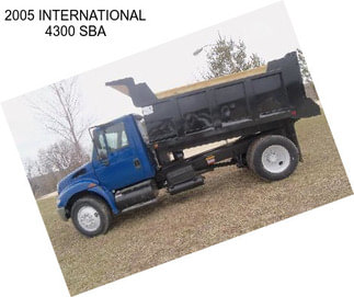 2005 INTERNATIONAL 4300 SBA