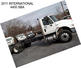 2011 INTERNATIONAL 4400 SBA