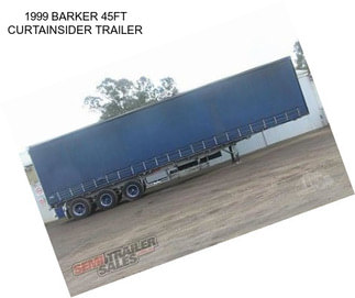 1999 BARKER 45FT CURTAINSIDER TRAILER