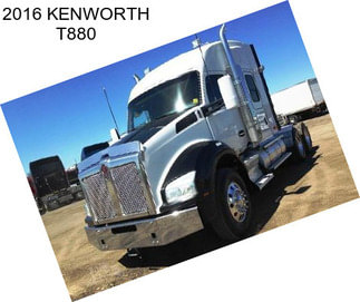 2016 KENWORTH T880