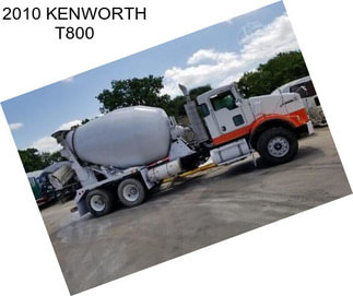 2010 KENWORTH T800