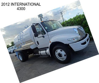 2012 INTERNATIONAL 4300