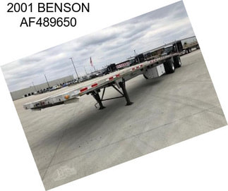 2001 BENSON AF489650