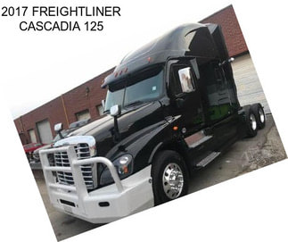 2017 FREIGHTLINER CASCADIA 125