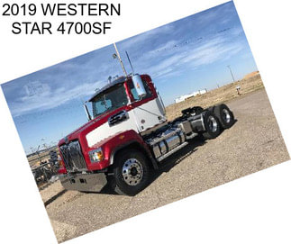 2019 WESTERN STAR 4700SF