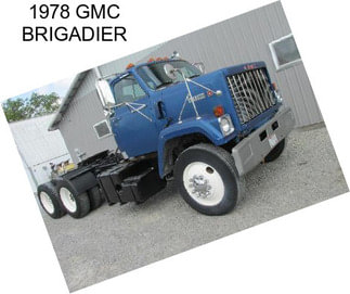 1978 GMC BRIGADIER